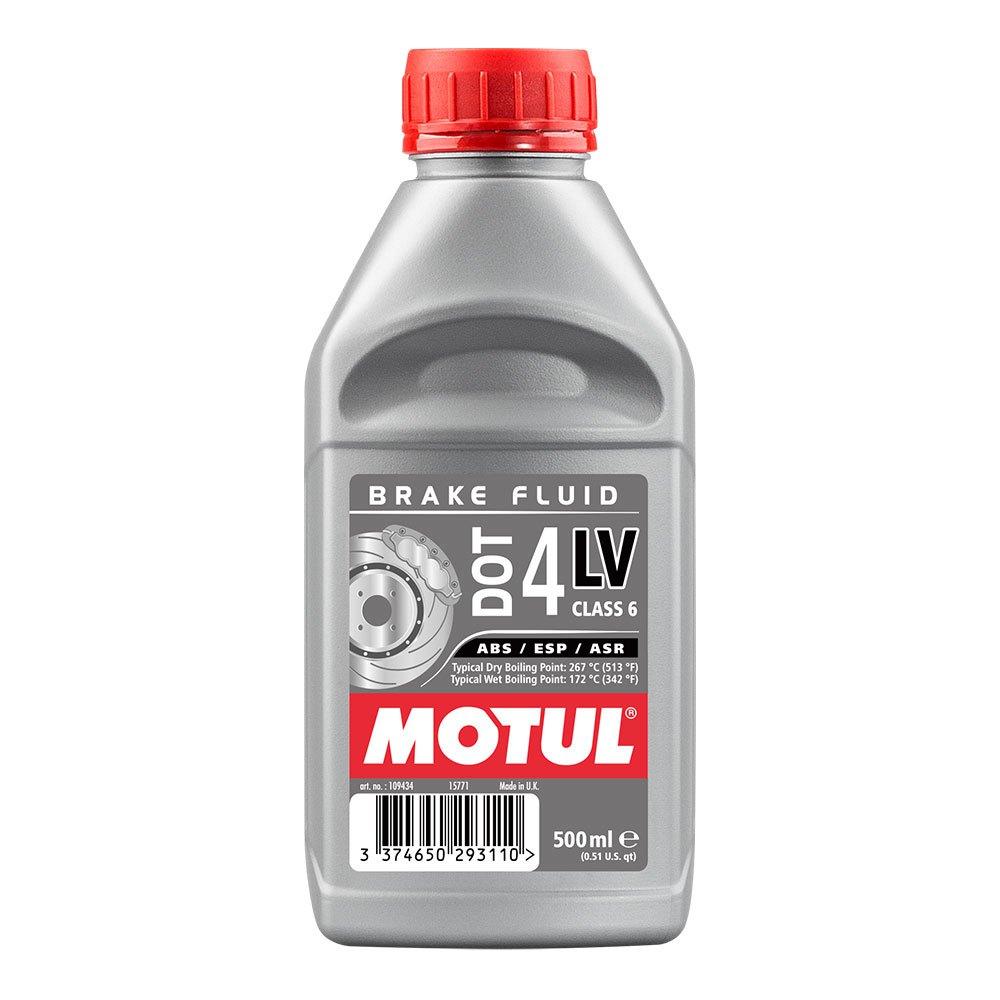 Lichid de frână sintetic MOTUL DOT 4 LV, ISO Clasa 6, 0.5L